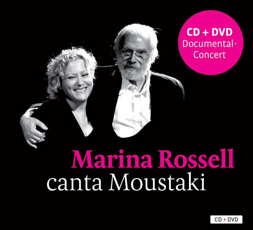 MARINA ROSSELL - CANTA A MOUSTAKI VOL.1 CD+DVD