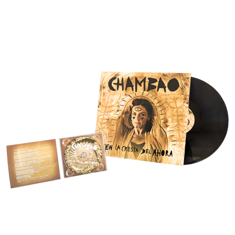 LP + CD - EN LA CRESTA DEL AHORA (+ CAMISETA DE REGALO + DVD) - CHAMBAO