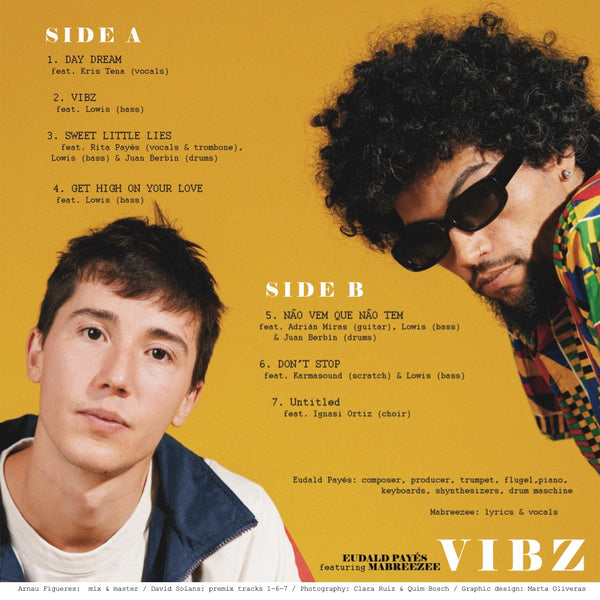 Eudald Payés Featuring Mabreezee - VIBZ- Vinilo