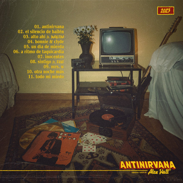 ALEX WALL - ANTINIRVANA (DISCO FIRMADO)  CD