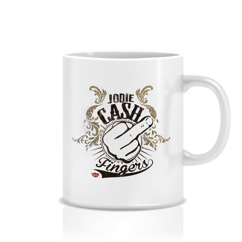 Taza- logo Jodie Cash Fingers