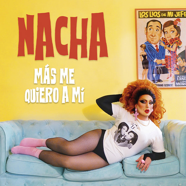 Nacha la Macha - Más me quiero a mí - Vinilo color Rosa firmado y carpeta Gatefold -LP