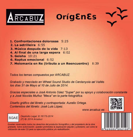 ARCABUZ - ORÍGENES - CD