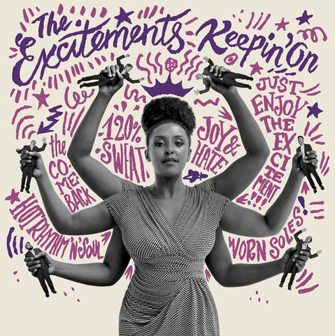 THE EXCITEMENTS - KEEPIN' ON  CD