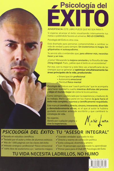 MARIO LUNA - PSICOLOGÍA DEL ÉXITO   (Libro)
