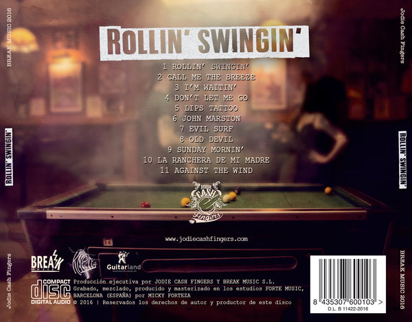 CD - Rollin' Swingin' (Break Music 2016)