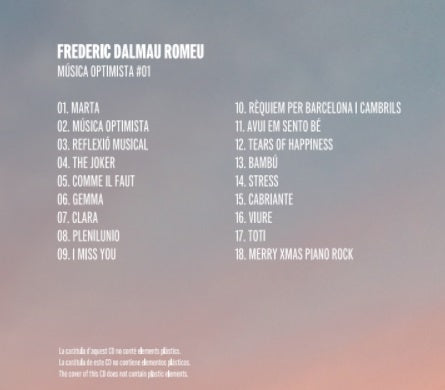 CD - Música Optimista #1