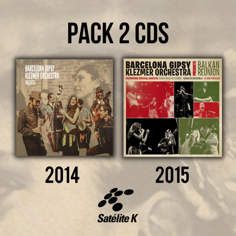 BGKO - PACK DE 2 CD'S - IMBARCA + BALKAN REUNION