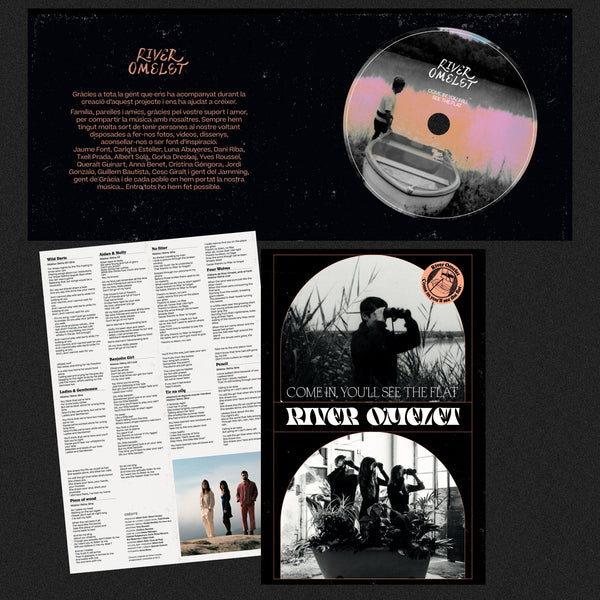 CD + POSTER - Come in, you’ll see the flat