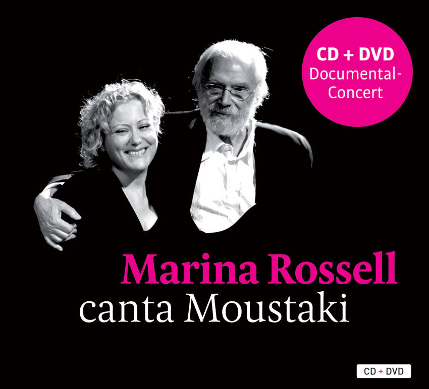 MARINA ROSSELL - CANTA A MOUSTAKI  VOL.1  CD+DVD